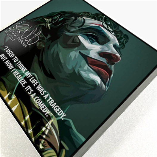 Mua bán TRANH KHUNG GỖ DC JOKER TRAGEDY